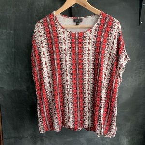 J. Jill Wearever floral striped top